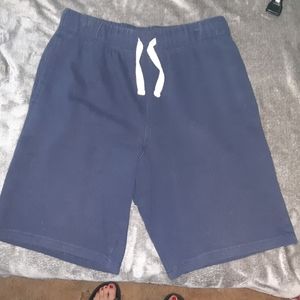 Childrens Place blue shorts pull tie front Boys size 14